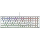 Clavier gamer filaire - CHERRY XTRFY MX 3.1 - Boîtier aluminium tendance - Blanc
