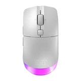 Souris gamer sans fil Bluetooth et 2,4 GHz - CHERRY XTRFY M50 WIRELESS - Blanc
