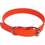 Collier pour chien - AIME - Fluo Hunt - Taille M 52-57 cm - PVC Orange fluo