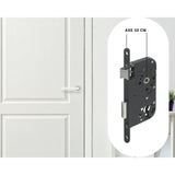 Serrure a encastrer trou de cylindre - YALE - Y60R-A50/N - Axe 50mm, coffre 148mm - Porte d'entrée, service, locaux sensibles -