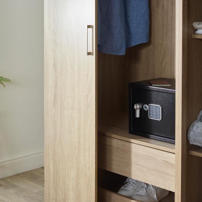 Coffre-fort Électronique - YALE - YSV/250/DB2 - Medium 16.3L - 25x35x25cm