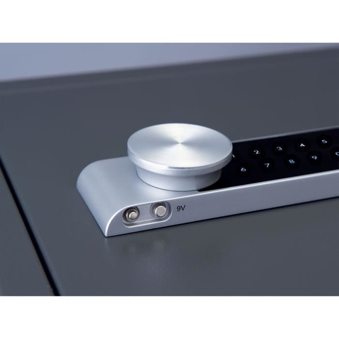 Coffre-fort ignifuge YALE a serrure électronique - Format domestique H.35 x l.41 x P.36 cm (19 L)