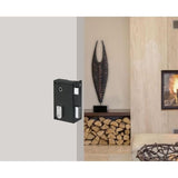 Serrure en applique verticale a fouillot - YALE - YAV36D - Kaki, 2 Clés fournies - Version Droite - Porte intérieure