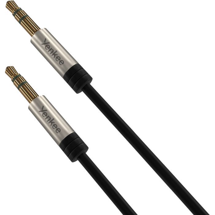Câble Jack M/M 2 metres - YENKEE - YCA 202 BSR