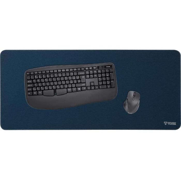 Tapis de souris de bureau XXL - YENKEE - YPM 9040BE