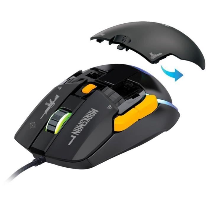 Souris gaming - MARKSMAN - YENKEE - YMS 3600BK
