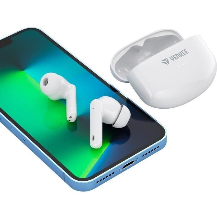 Écouteurs sans fil rechargeable - TWS HARMON - YENKEE - YHP 08BT ANC