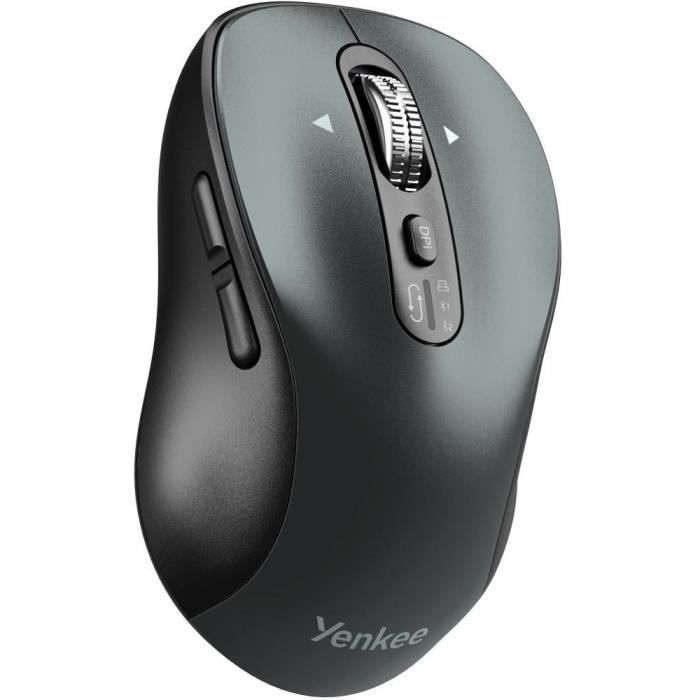 Souris sans fil rechargeable - Gyro - YENKEE - YMS 2010BK