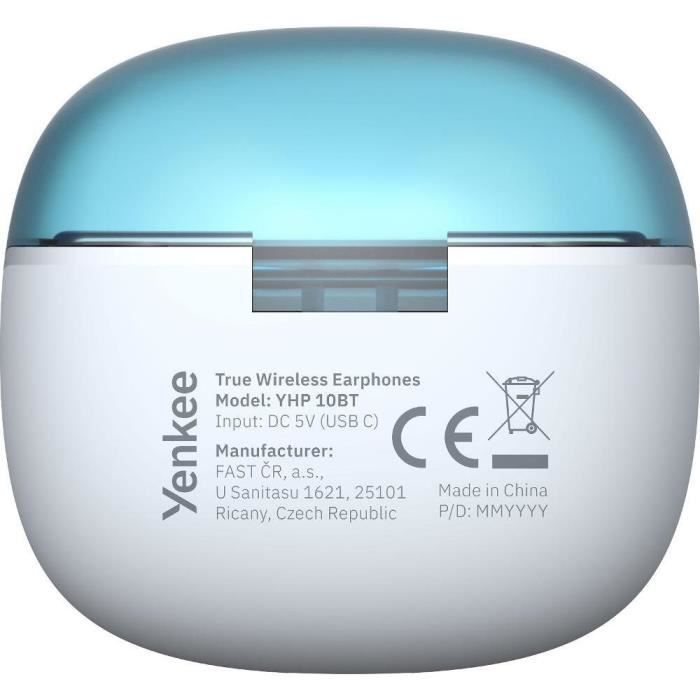 Écouteurs sans fil rechargeable - TWS EVEPLAY - YENKEE - YHP 10BT
