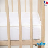 Yoopidoo - Matelas BÈbÈ ClimatisÈ - 60x120 cm - 1 face …tÈ fraÓche / 1 face Hiver ouatinÈe - Sans Traitement chimique