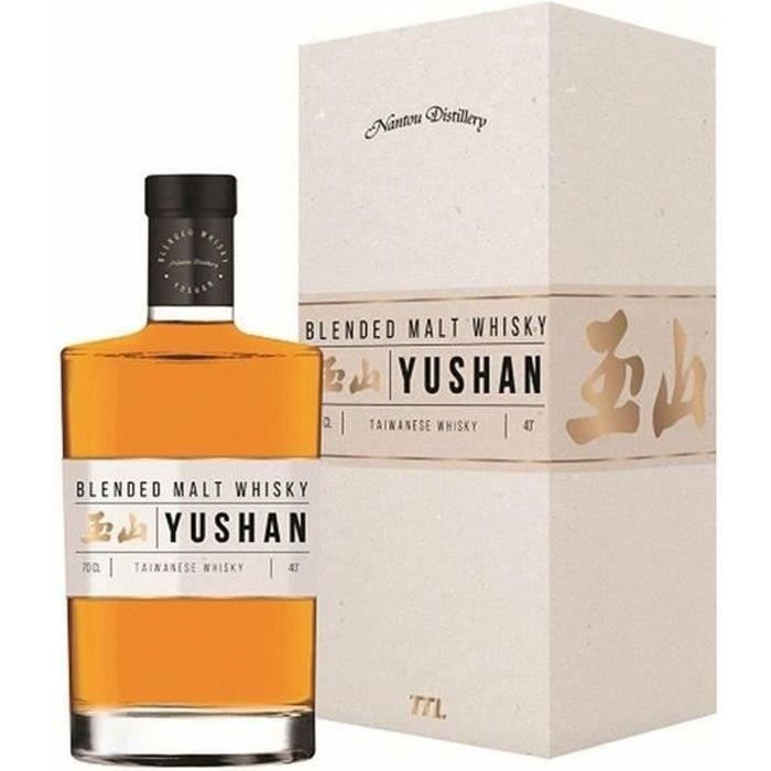 Whisky Yushan - Blended malt whisky - Taiwan - 40%vol - 70cl sous Ètui