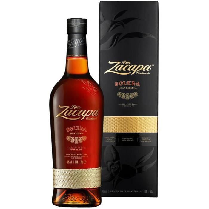 Zacapa - Solera - Gran Reserva - Rhum - 40,0% Vol. - 70cl