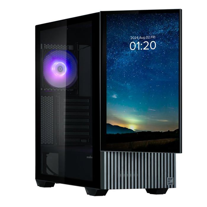 Boitier PC - ZALMAN - Z10 DS - Sans alimentation-  Moyen tour - Format ATX - Noir