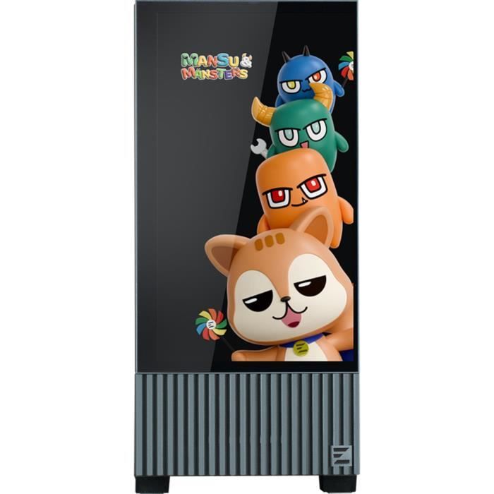 Boitier PC - ZALMAN - Z10 DS - Sans alimentation-  Moyen tour - Format ATX - Noir