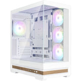Boitier sans alimentation - ZALMAN P40 NAMU - Moyen tour - Format ATX - Blanc