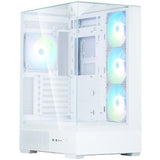 Boitier sans alimentation - ZALMAN P40 Prism Plus - Moyen tour - Format ATX - Blanc