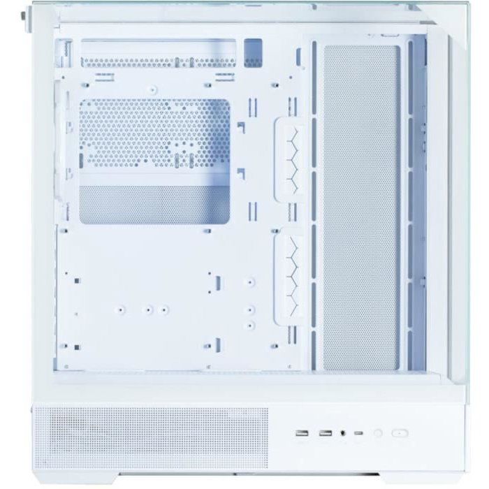 Boitier sans alimentation - ZALMAN P40 Prism Plus - Moyen tour - Format ATX - Blanc