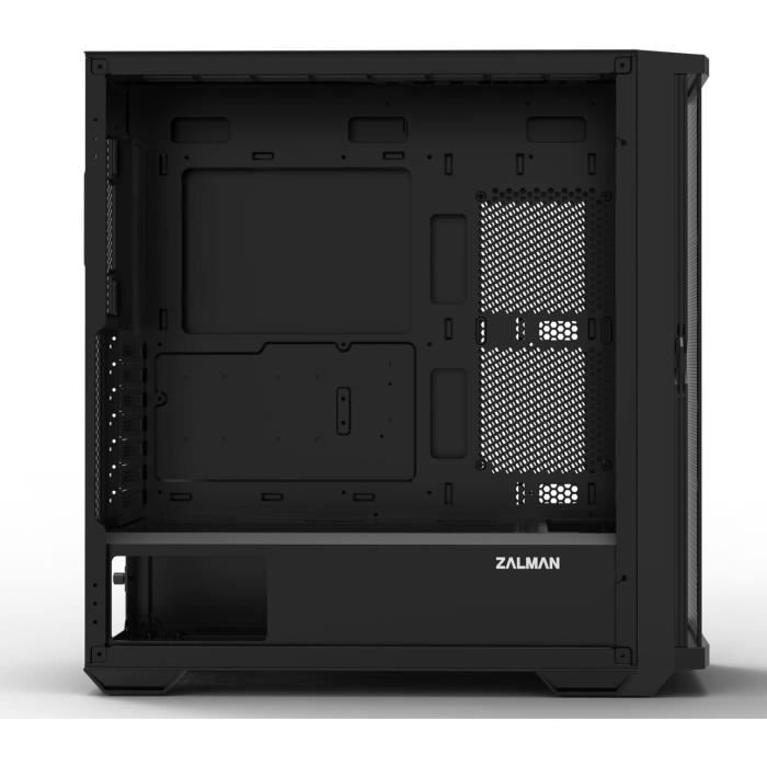 Boîtier PC Zalman Z10 Plus - Moyenne Tour ATX - Noir - 7 baies internes - 4 logements d'extension