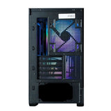 Boîtier PC Mini Tour sans alim - ZALMAN P30 AIR (Noir) - Micro ATX/Mini-ITX - 3x140mm A-RGB - Mesh - USB-C/3.0/HD Audio