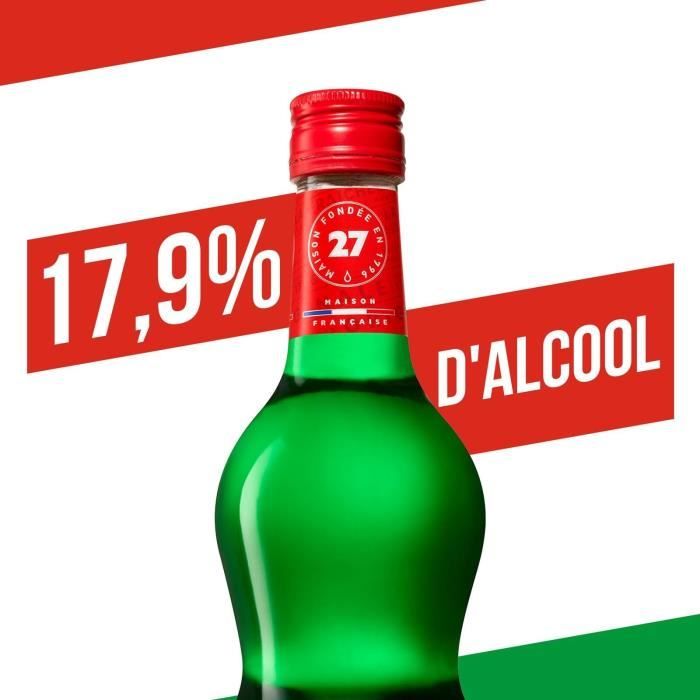 Liqueur Get 27 - Liqueur de menthe - France - 17.9%vol - 70cl