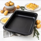 Lot de 2 plats a four rectangulaires - ZENKER - Special Cooking - 33 x 25 et 24 x 18 cm