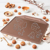 Plaque de cuisson au four sans rebords et 7 emporte-pieces de Noël - ZENKER