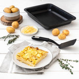 Ensemble de 2 plats de cuisson four rectangulaires - ZENKER - Special Cooking - 37 x 27 et 28 x 23 cm