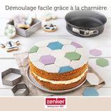 Lot de 2 mini moules a manqué a charniere - ZENKER - Special Mini - 12 et 16 cm