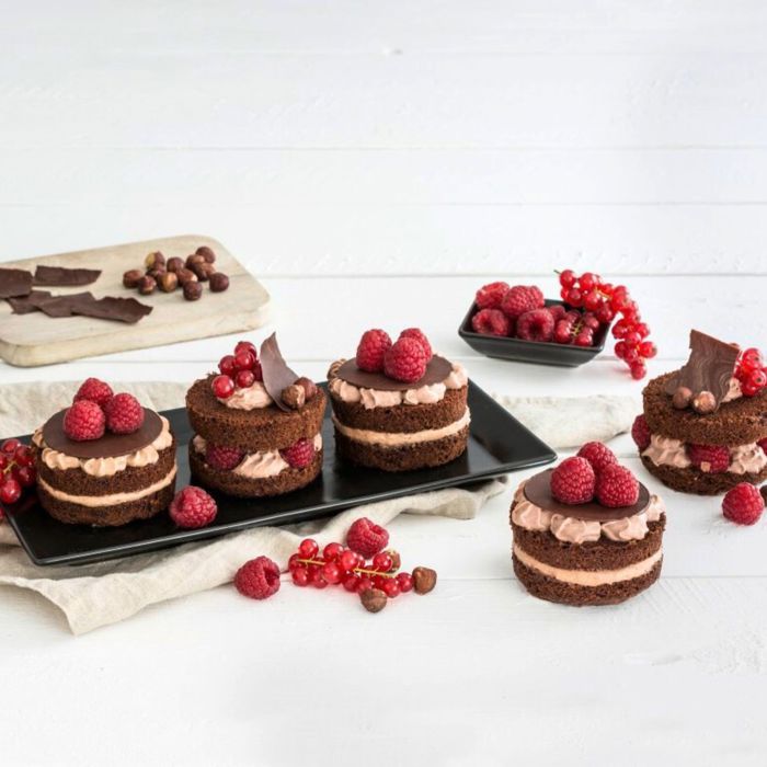 Plaque a pâtisserie mini gâteaux et spatule a glacer - ZENKER - Black Metallic