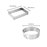 Cadre et cercle a pâtisserie réglable - ZENKER - Smart Pastry