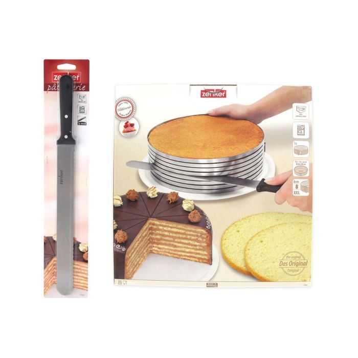 Ensemble de 2 ustensiles de pâtisserie - ZENKER- Pour layer cakes