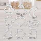 Ensemble avec plaque a pâtisserie extensible et 9 emporte-pieces sur cintre - ZENKER