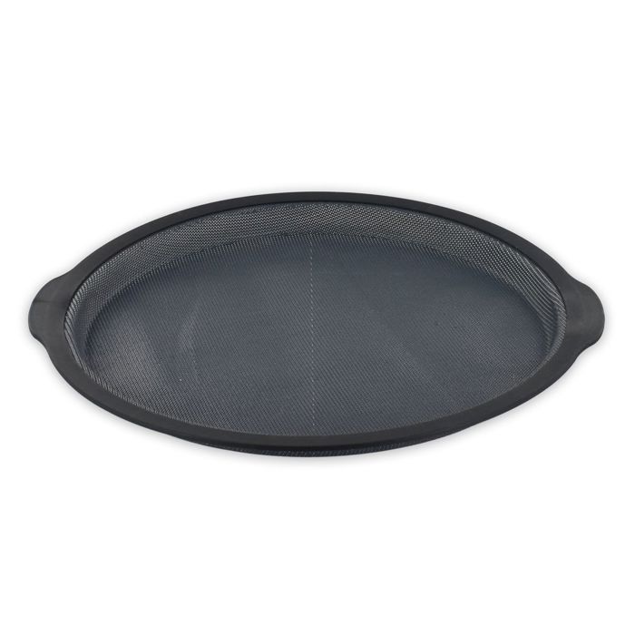 Plaque a pizza ronde - ZENKER - Ø 36 cm - Silicone fibre de verre - Noir