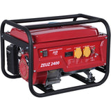 Groupe électrogčne essence - ZEUZ - ZEUZ2400 - 2400 W - AVR - Réservoir 15 L - Démarrage manuel