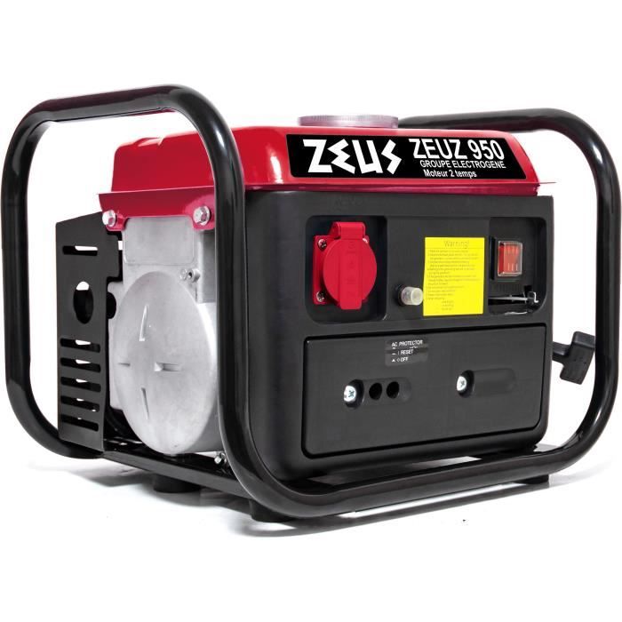 ZEUS Groupe Èlectrogene 720W a moteur essence 2 temps ZEUZ 950