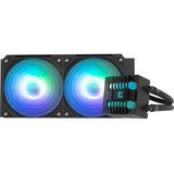 ZALMAN Alpha2 SE A24 - ZM-ALPHA2SEA24BK - Watercooling AIO - Ventilateurs 2x 120 mm ARGB - Noir