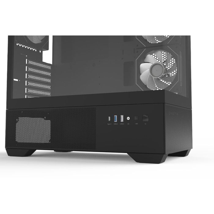 Boitier PC sans alimentation - ZALMAN CHRONIX V2 - ZM-CHROV2BK - Moyen tour - Format ATX - Noir