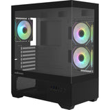 Boitier PC sans alimentation - ZALMAN CHRONIX V2 - ZM-CHROV2BK - Moyen tour - Format ATX - Noir