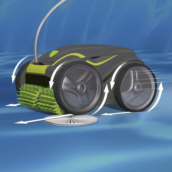 ZODIAC - Robot fond, parois et ligne d'eau GV5220 pour piscines jusqu'a 12 x 6m