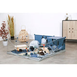 Enclos modulable - ZOLUX - Neo park - Parc pour petits animaux - Cochin d'inde - 105X105X35 - 1,10 m²