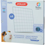 Kit extension pour enclos modulable - ZOLUX - Neo Park - Cochon d'inde - 4 grilles