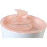 Fontaine a eau - ZOLUX - Calypso pour chat et chien - 3 L - Avec 2 filtres inclus - Rose