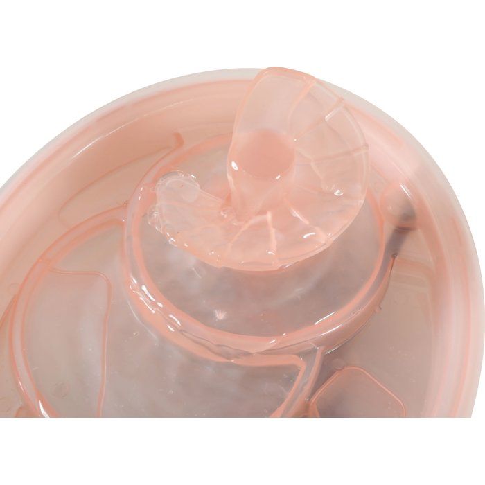Fontaine a eau - ZOLUX - Calypso pour chat et chien - 3 L - Avec 2 filtres inclus - Rose
