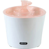 Fontaine a eau - ZOLUX - Calypso pour chat et chien - 3 L - Avec 2 filtres inclus - Rose