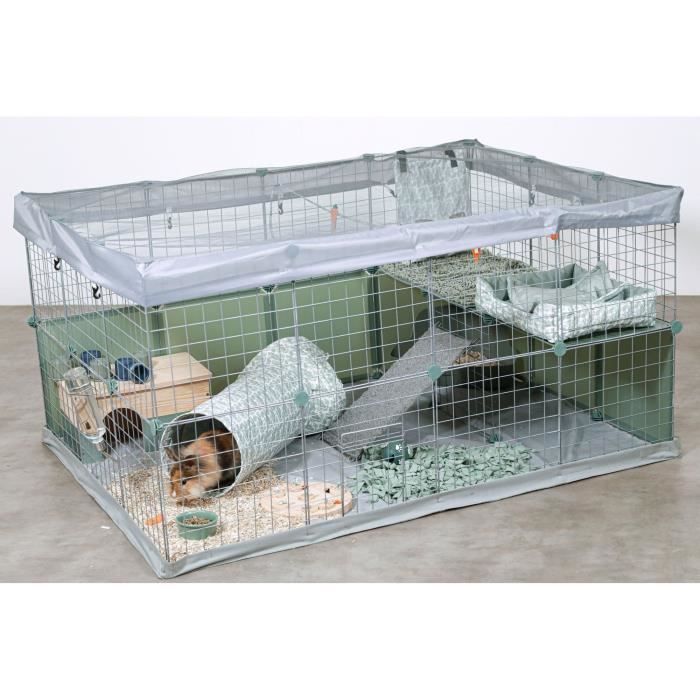 Enclos modulable - ZOLUX - Neo park - Parc pour petits animaux - Lapins - 140X105X70 - 1,84 m˛