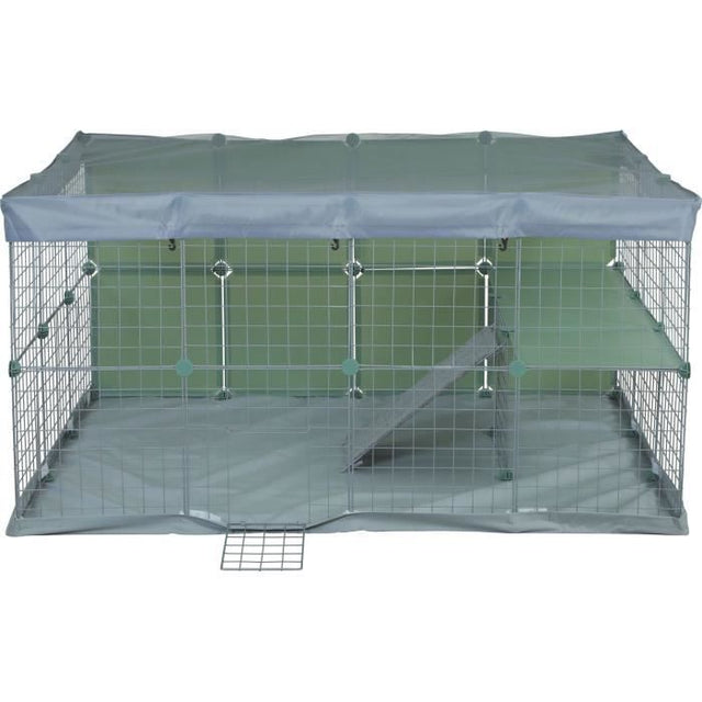 Enclos modulable - ZOLUX - Neo park - Parc pour petits animaux - Lapins - 140X105X70 - 1,84 m˛