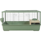 ZOLUX Cage grillagée lapin et rongeur 1 étage 101.5 x 54 x 51 cm - Néolife Connect -Vert