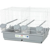 Cage d'élevage oiseaux - Zolux - Primo Cati - 57 x p34.5 x 41 cm - Blanc et gris