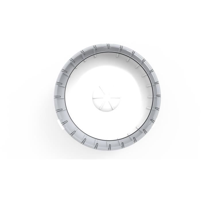 Roue d'exercice silencieuse adaptés aux cages Rody3 - ZOLUX - Rodylounge - Pour petits rongeurs - Blanc