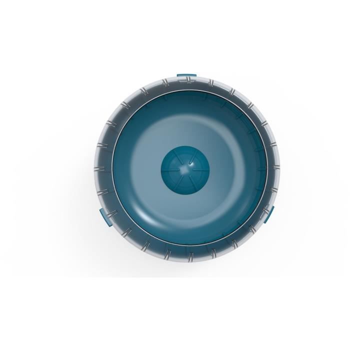 Roue d'exercice silencieuse adaptés aux cages Rody3 - ZOLUX - Rodylounge - Pour petits rongeurs - Bleu